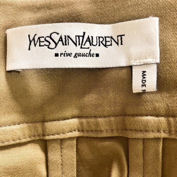 YSL Rive Gauche Pencil Skirt - Picture 5 of 6